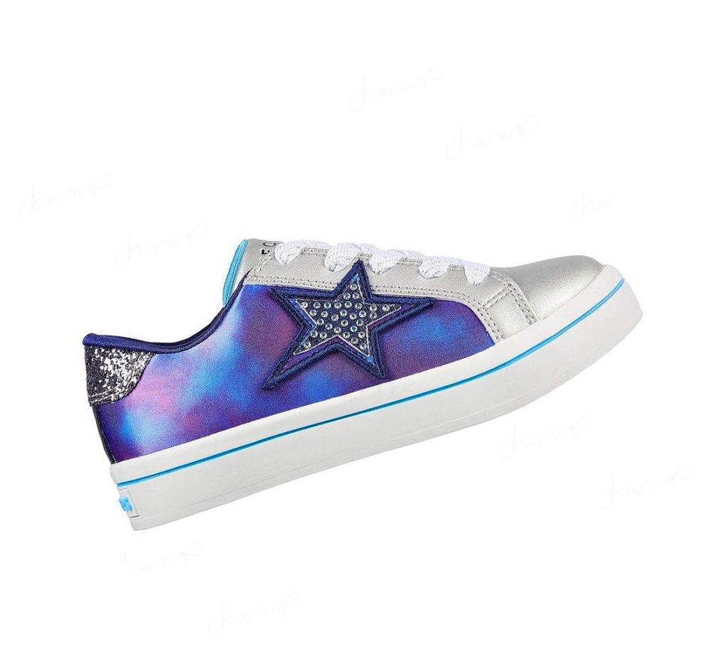 Zapatos Casuales Skechers Hi-Lite - Starry Cloud Niña Azul Marino Multicolor | 3T95Q_AR