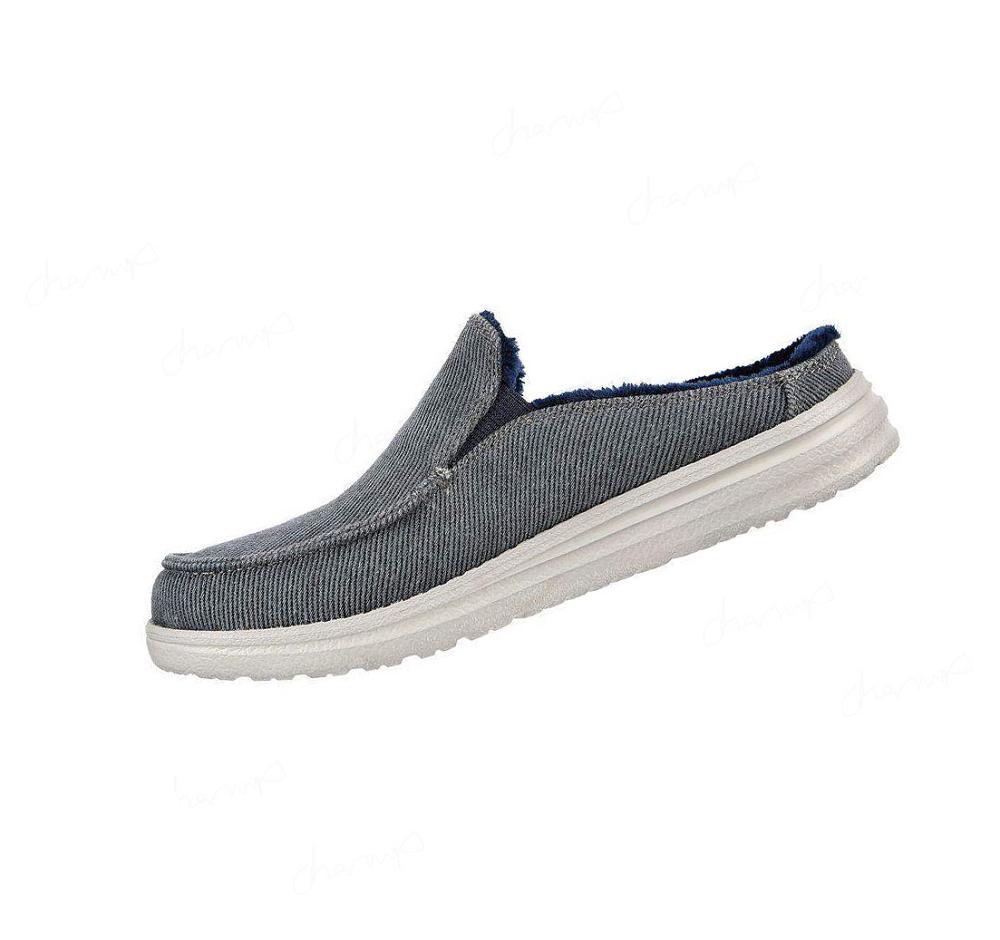 Zapatos Casuales Skechers Melson - Comfy Time Niño Azul Marino | TA805_AR