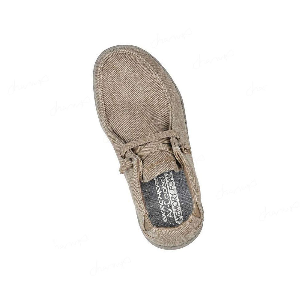 Zapatos Casuales Skechers Melson - Raymon Niño Marrones | T503B_AR