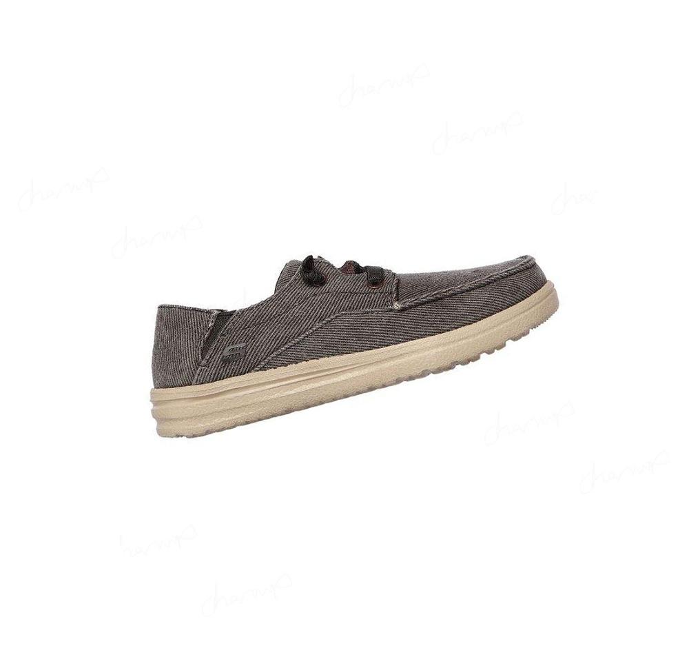 Zapatos Casuales Skechers Melson - Volgo Niño Gris | T5018_AR