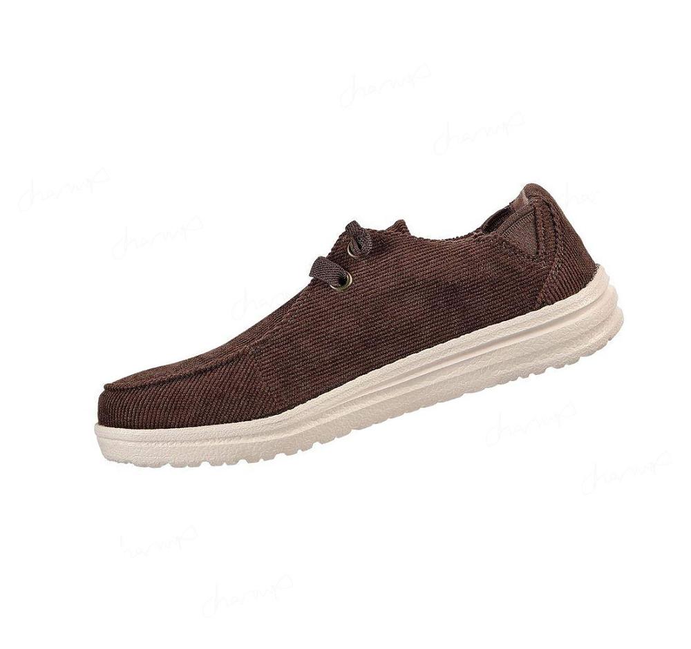 Zapatos Casuales Skechers Melson - Zandro Niño Marrones | T51TP_AR