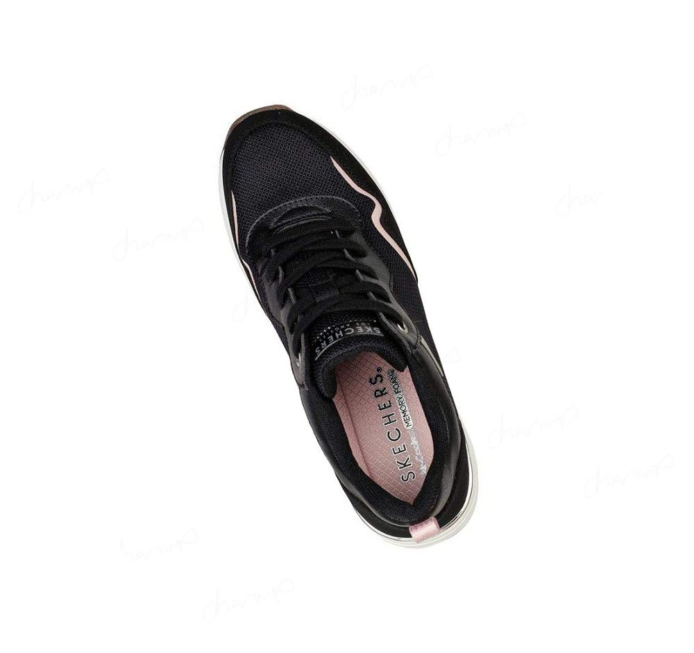 Zapatos Casuales Skechers Million Air - Air-Ess Mujer Negras | 3AA9D_AR