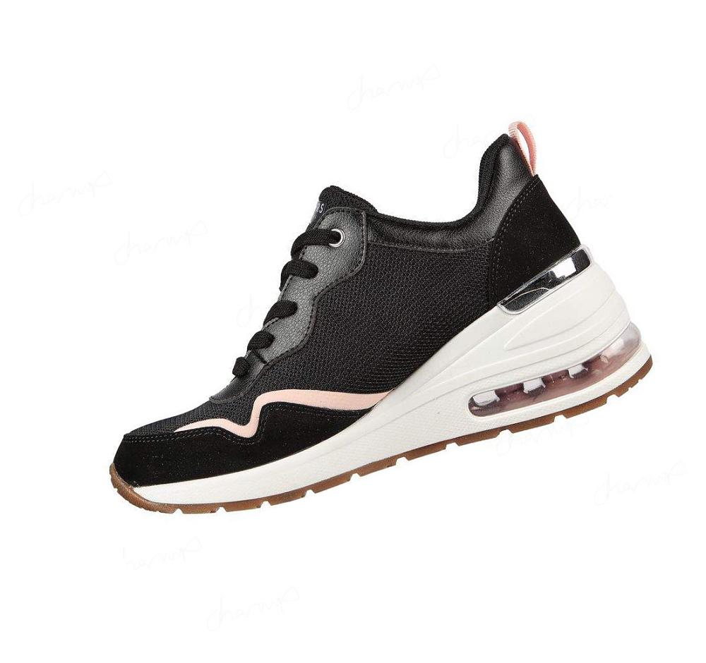 Zapatos Casuales Skechers Million Air - Air-Ess Mujer Negras | 3AA9D_AR