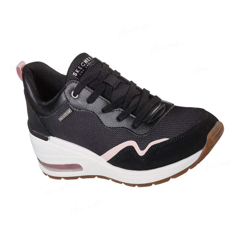 Zapatos Casuales Skechers Million Air - Air-Ess Mujer Negras | 3AA9D_AR