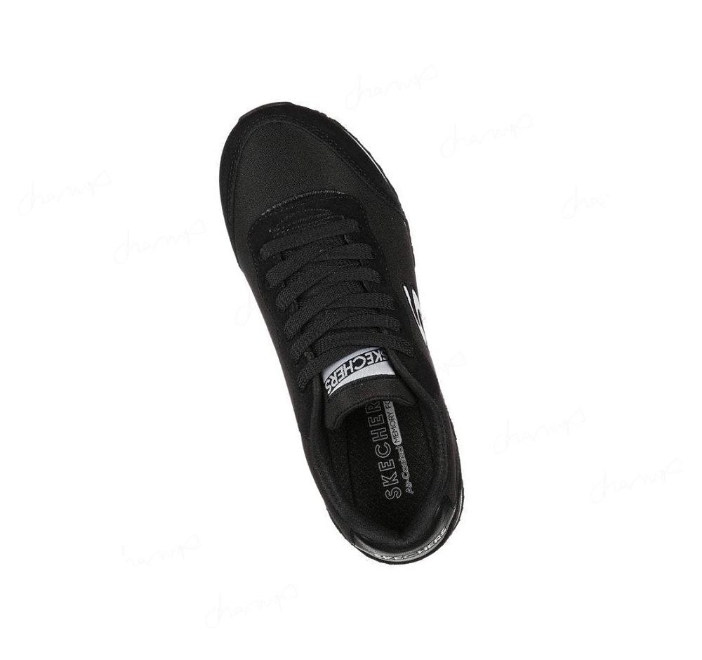 Zapatos Casuales Skechers OG 85 - Vibe'in Mujer Negras Blancas | A313Q_AR