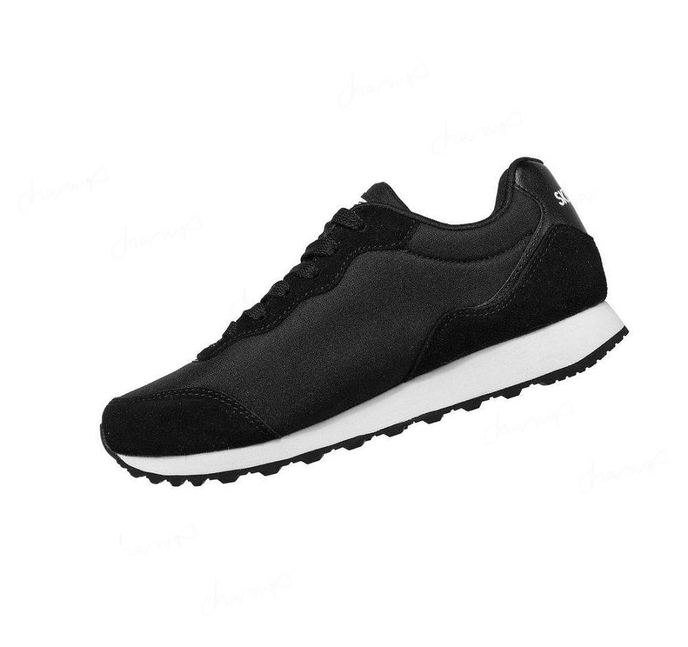 Zapatos Casuales Skechers OG 85 - Vibe'in Mujer Negras Blancas | A313Q_AR