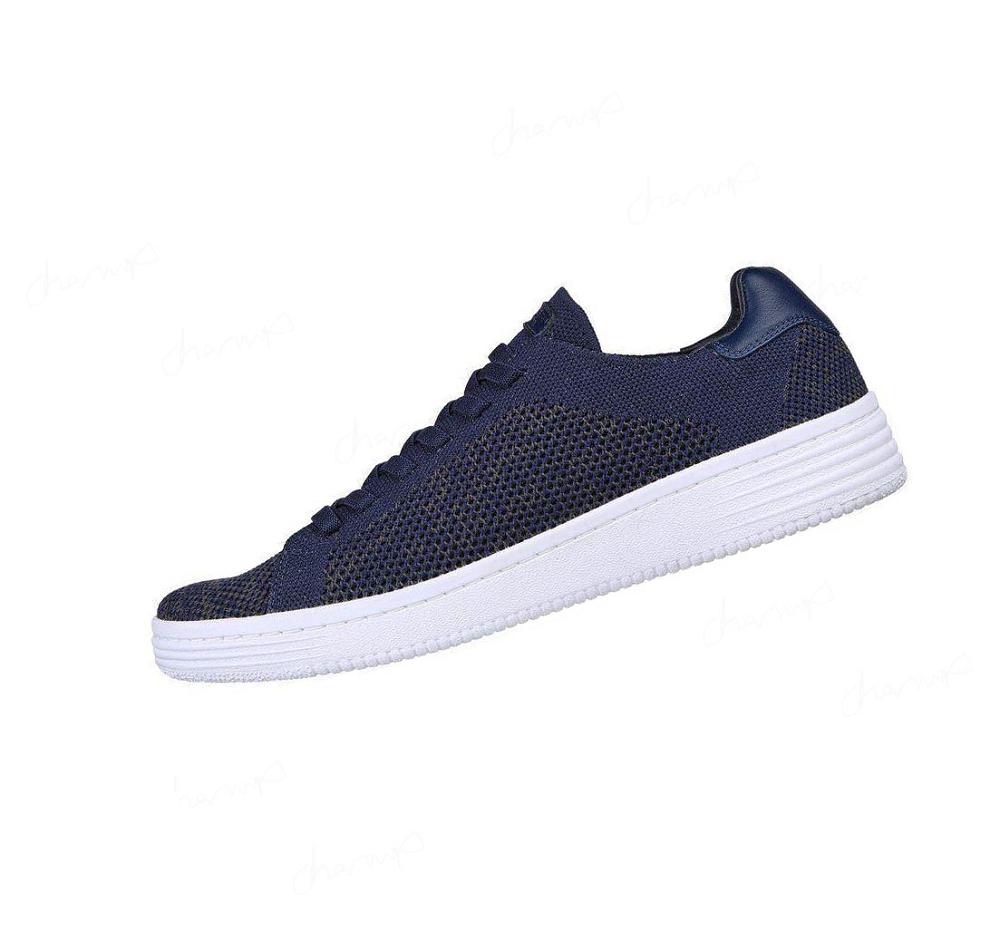 Zapatos Casuales Skechers Palmilla - Garian Hombre Azul Marino | 693TG_AR