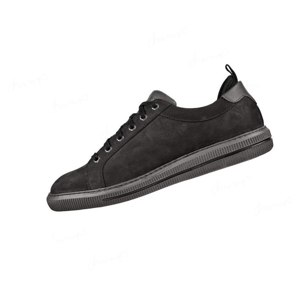 Zapatos Casuales Skechers Pertola - Ruston Hombre Negras | I118A_AR