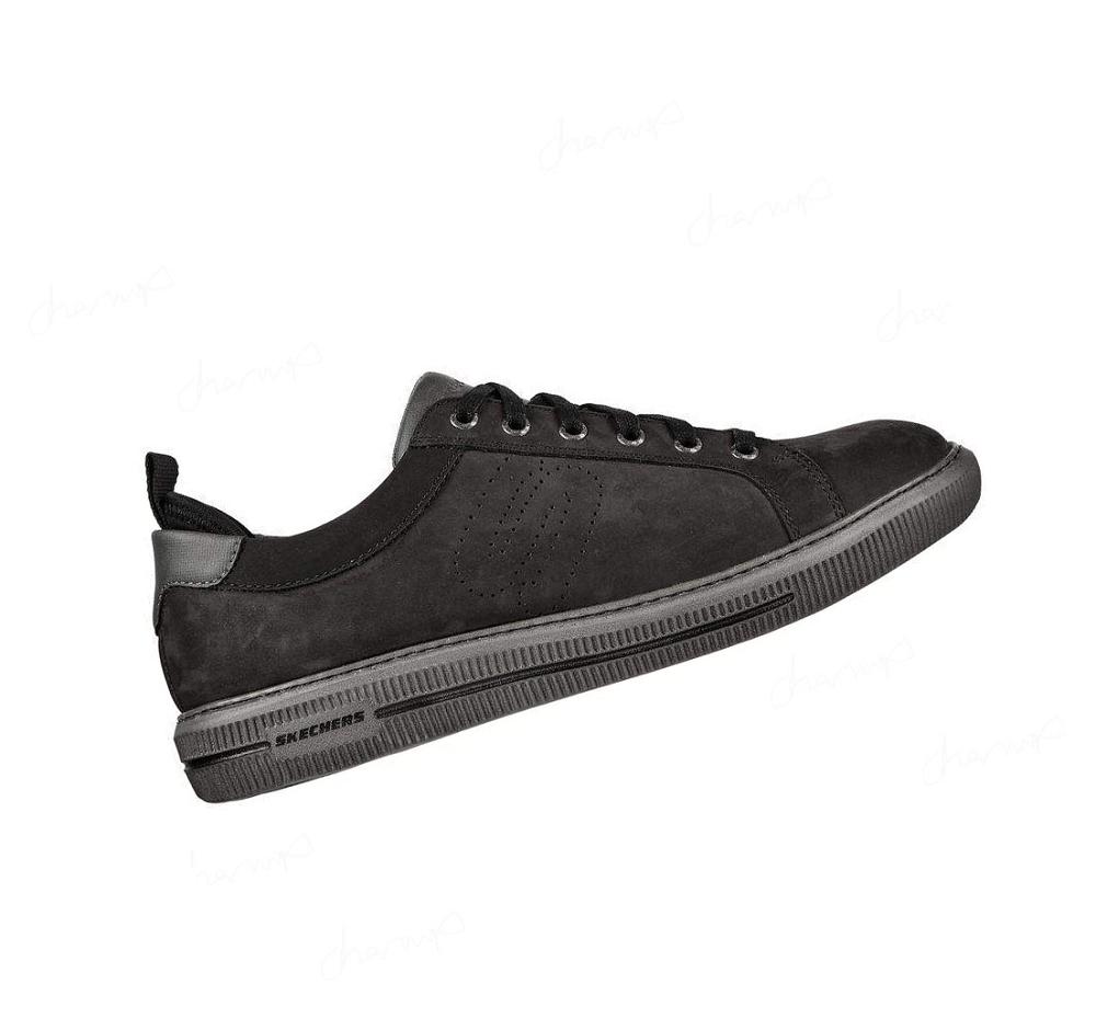 Zapatos Casuales Skechers Pertola - Ruston Hombre Negras | I118A_AR