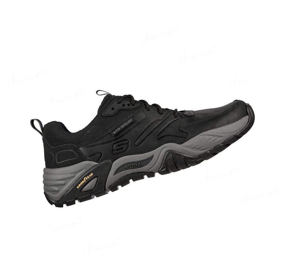 Zapatos Casuales Skechers Relaxed Fit: Arch Fit Recon - Cadell Hombre Negras | I25TX_AR