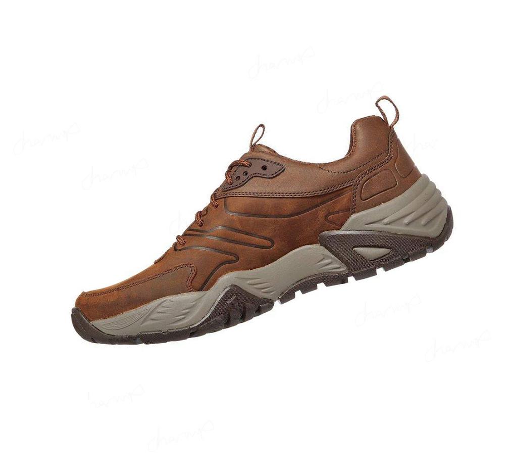 Zapatos Casuales Skechers Relaxed Fit: Arch Fit Recon - Cadell Hombre Marrones | I2A3G_AR