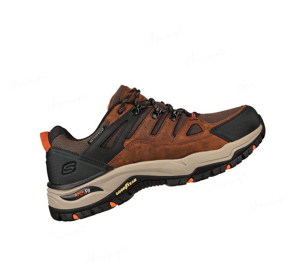 Zapatos Casuales Skechers Relaxed Fit: Arch Fit Dawson - Argosa Hombre Marrones | I332L_AR