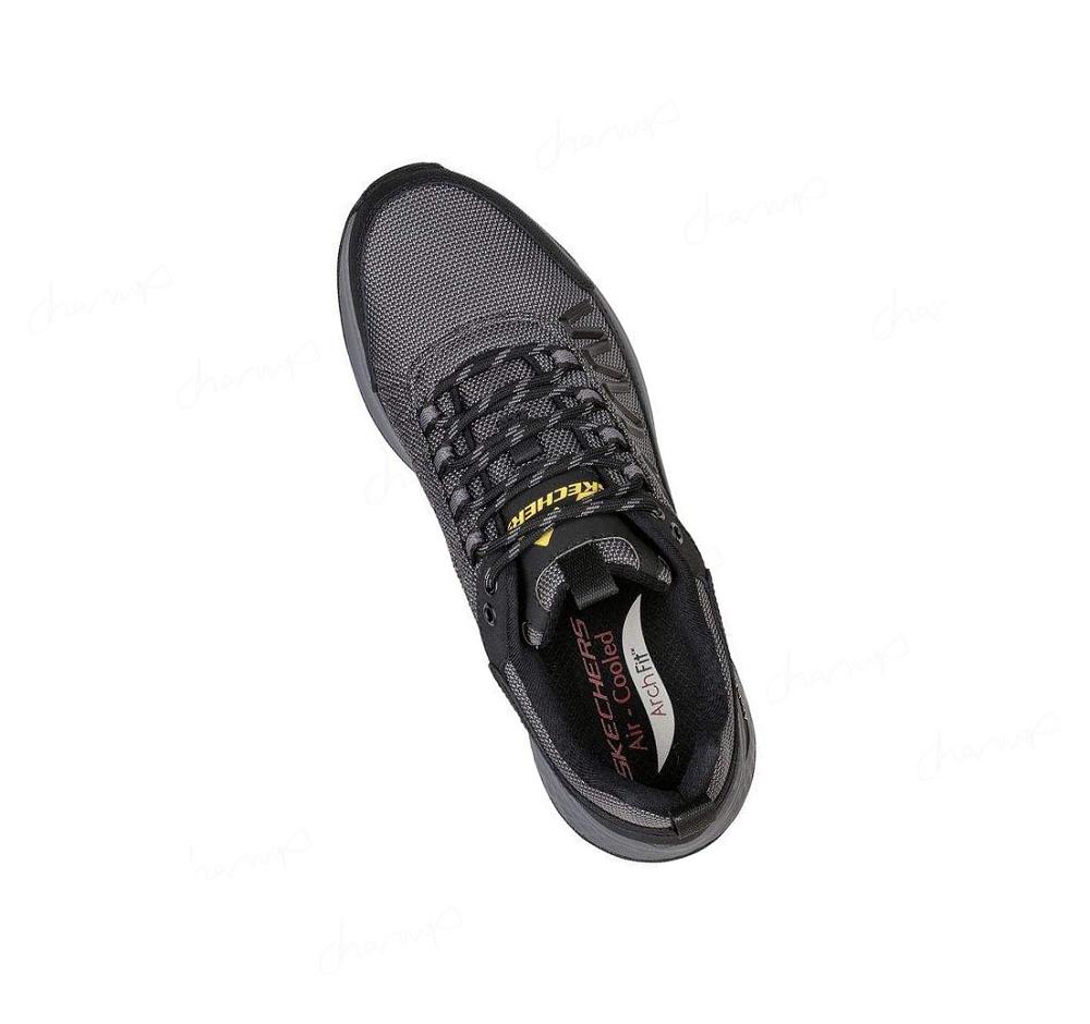 Zapatos Casuales Skechers Relaxed Fit: Arch Fit Ripple - Rialdo Hombre Negras | IT18K_AR