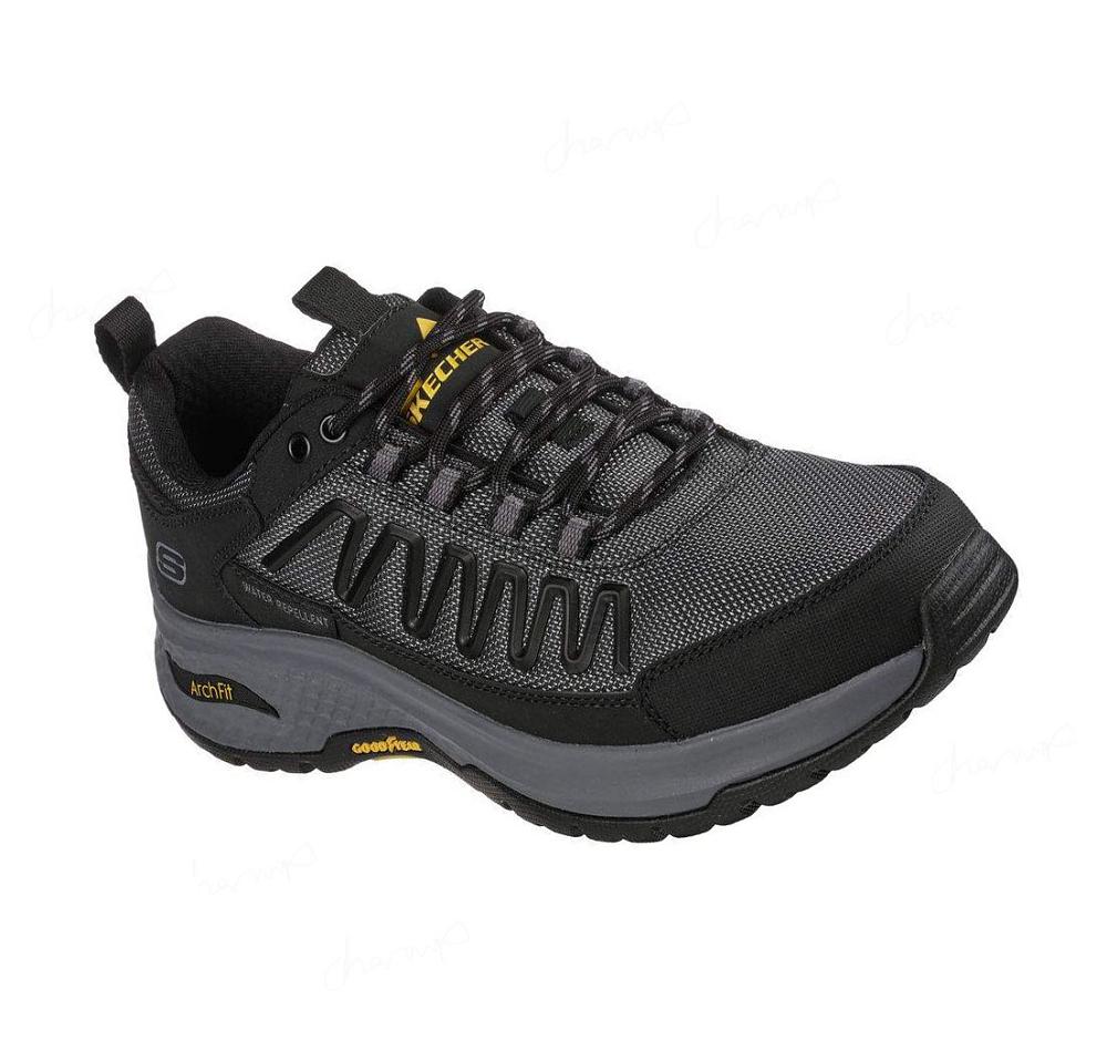 Zapatos Casuales Skechers Relaxed Fit: Arch Fit Ripple - Rialdo Hombre Negras | IT18K_AR