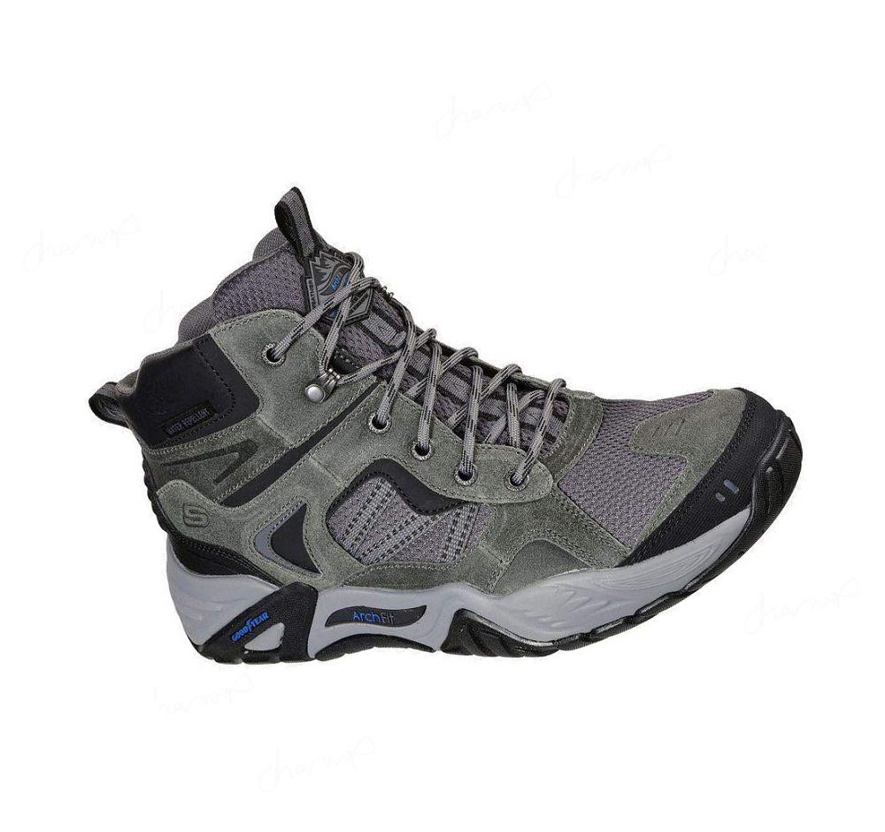 Zapatos Casuales Skechers Relaxed Fit: Arch Fit Recon - Percival Hombre Gris | T68TD_AR