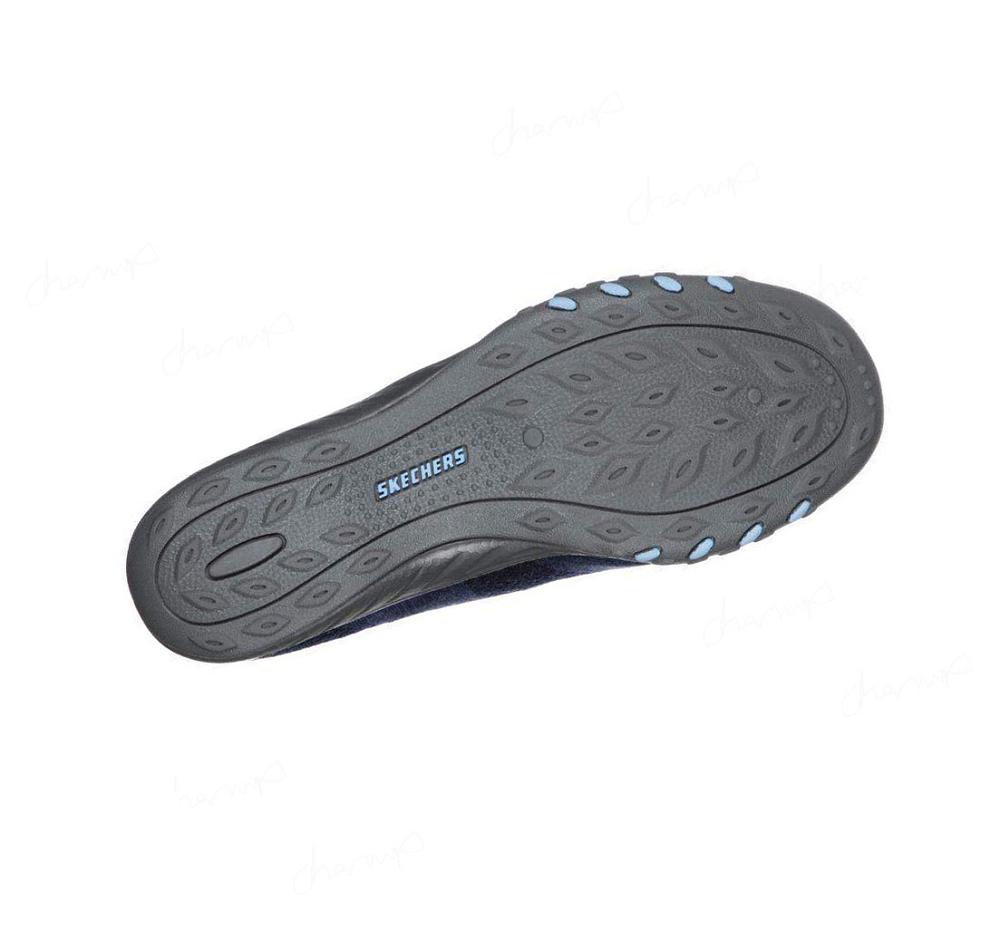 Zapatos Casuales Skechers Relaxed Fit: Breathe-Easy - Opportuknity Mujer Azul Marino | 35A98_AR