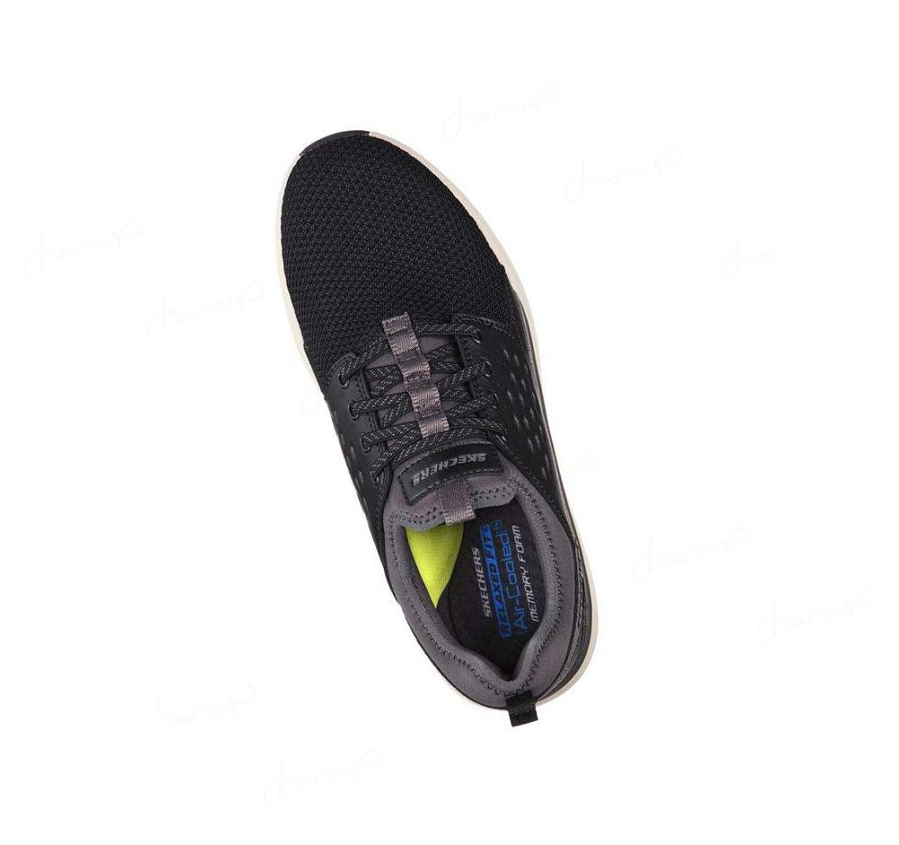 Zapatos Casuales Skechers Relaxed Fit: Crowder - Colton Hombre Negras Gris | T250B_AR