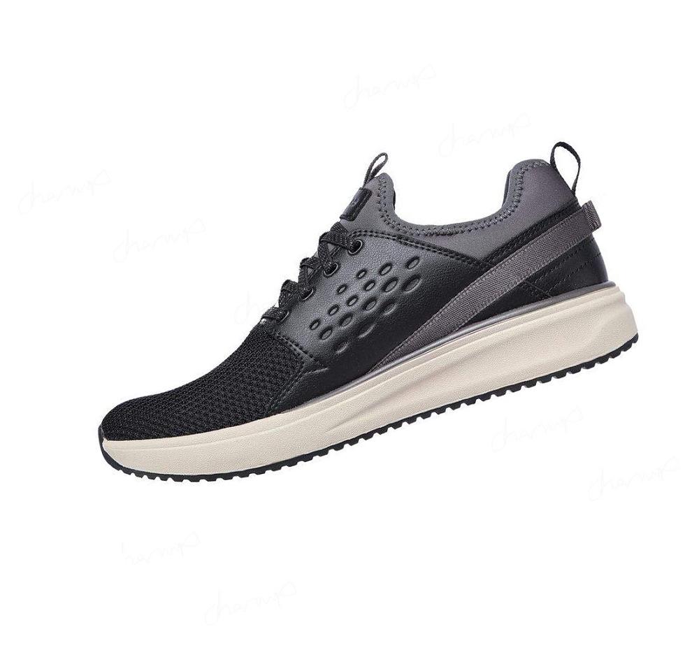 Zapatos Casuales Skechers Relaxed Fit: Crowder - Colton Hombre Negras Gris | T250B_AR