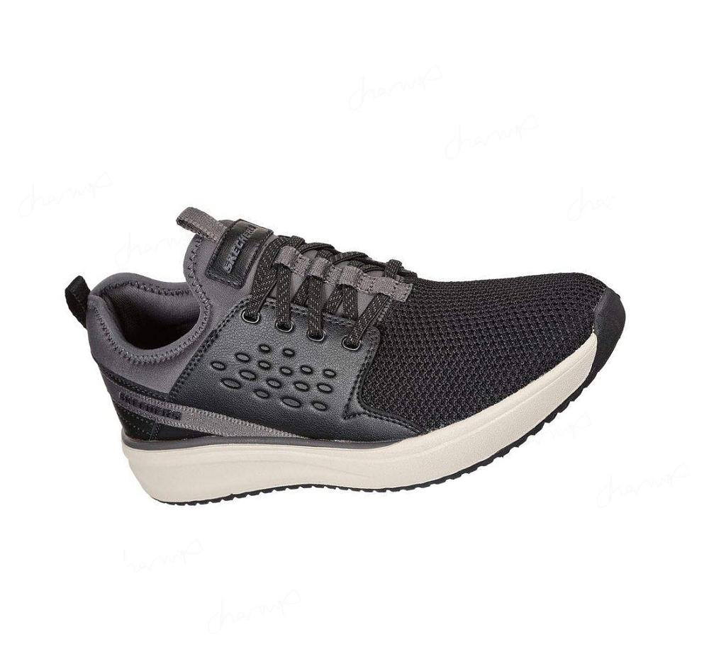 Zapatos Casuales Skechers Relaxed Fit: Crowder - Colton Hombre Negras Gris | T250B_AR