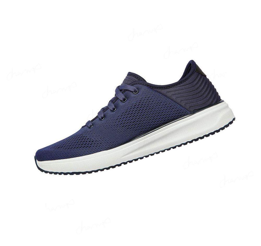 Zapatos Casuales Skechers Relaxed Fit: Crowder - Freewell Hombre Azul Marino | T262L_AR