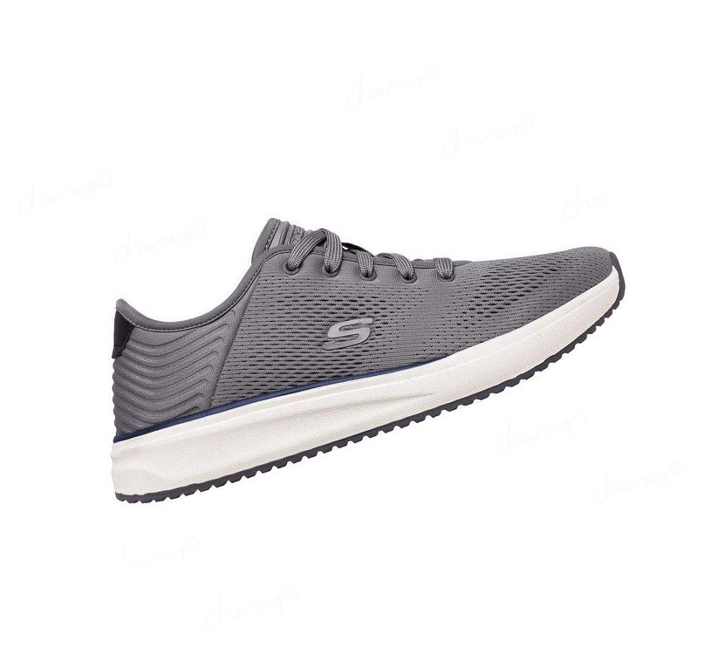 Zapatos Casuales Skechers Relaxed Fit: Crowder - Freewell Hombre Gris | T26AS_AR