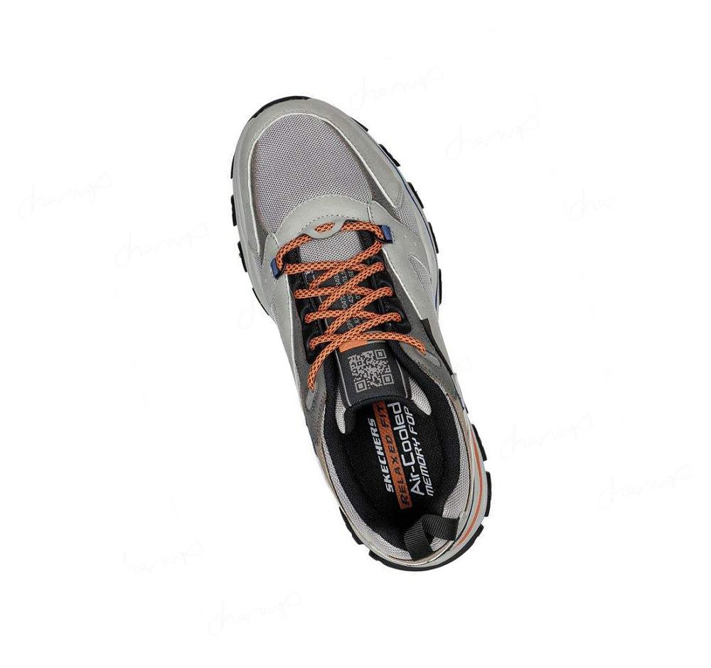 Zapatos Casuales Skechers Relaxed Fit: Catapult - Royler Hombre Gris | T3890_AR