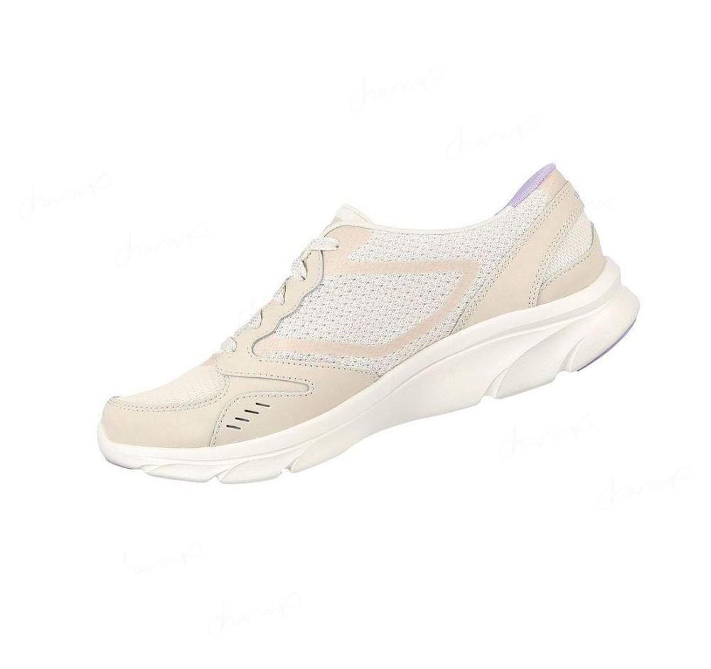 Zapatos Casuales Skechers Relaxed Fit: D'Lux Comodidad - Plenty Success Mujer Beige | 3013D_AR