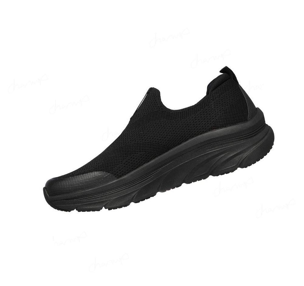 Zapatos Casuales Skechers Relaxed Fit: D'Lux Walker - Quick Upgrade Hombre Negras | T6625_AR