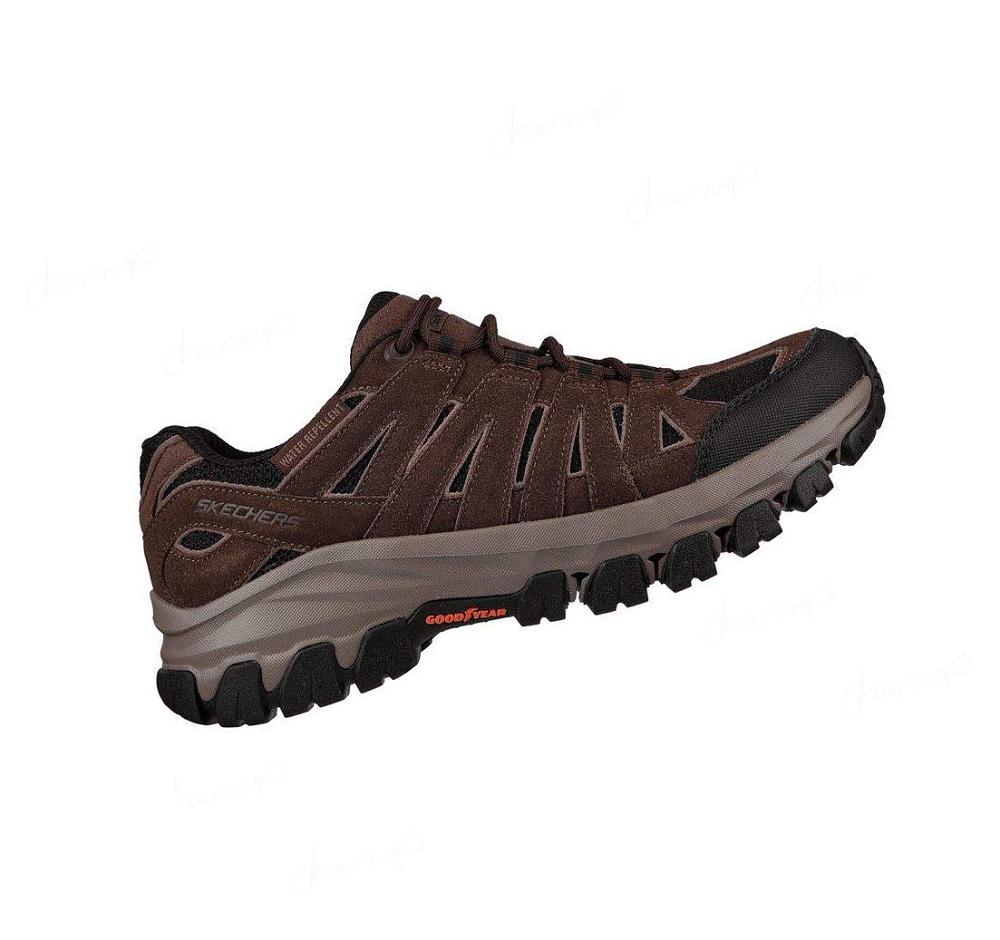 Zapatos Casuales Skechers Relaxed Fit: Edgmont - Taggert Hombre Chocolate | T139B_AR