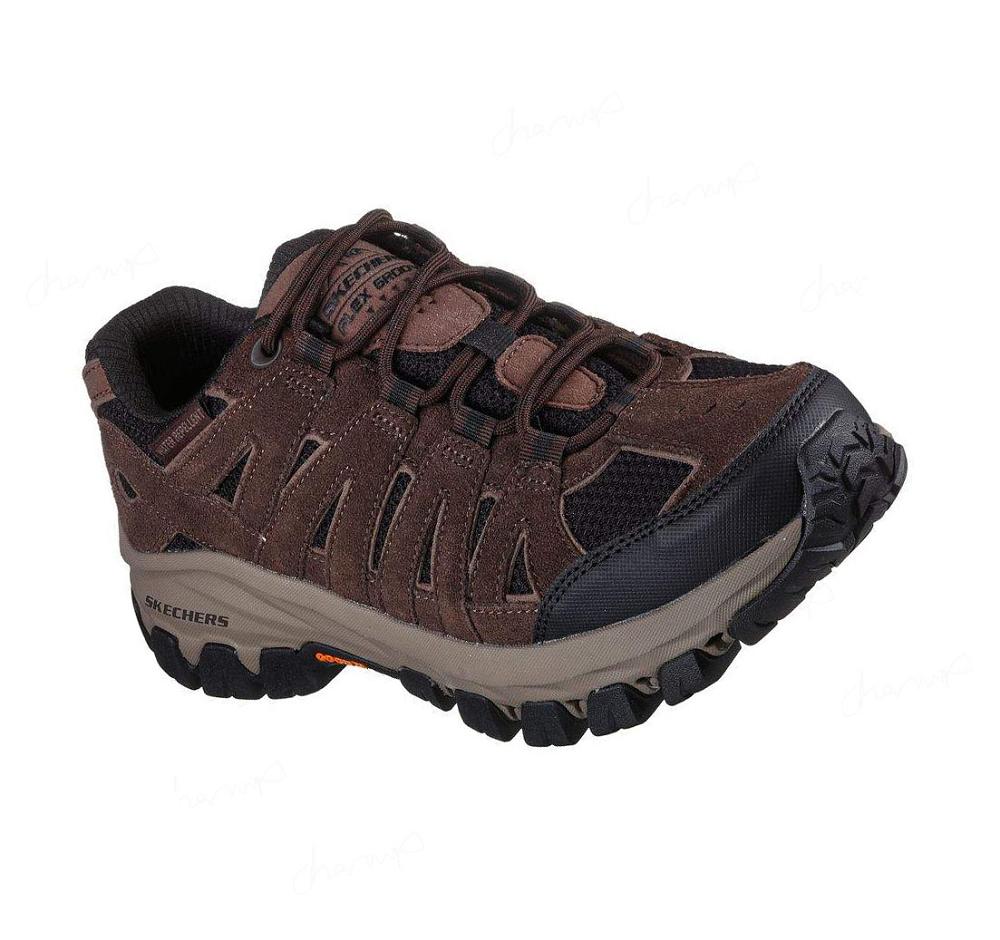 Zapatos Casuales Skechers Relaxed Fit: Edgmont - Taggert Hombre Chocolate | T139B_AR