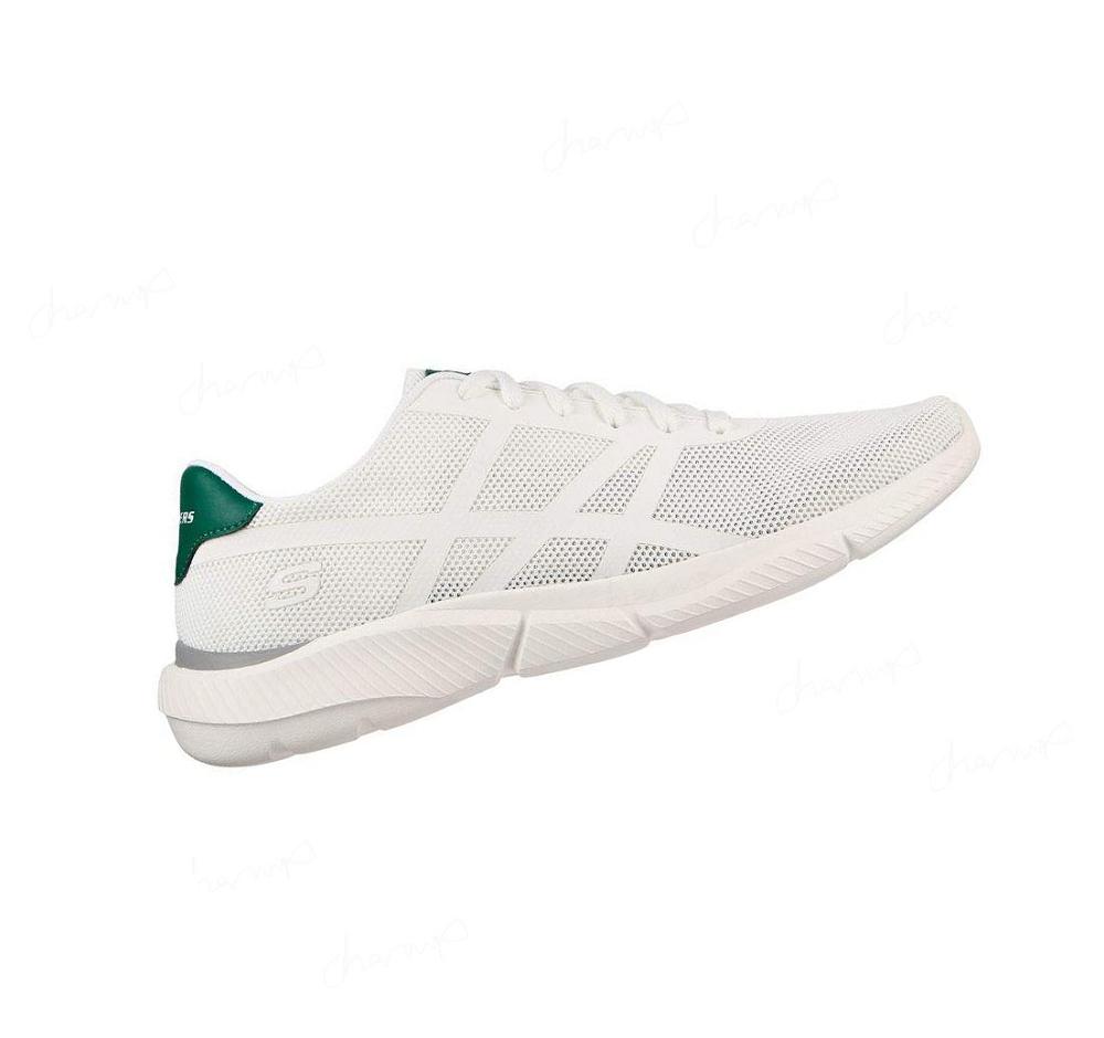 Zapatos Casuales Skechers Relaxed Fit: Ingram - Ladero Hombre Blancas Verde | T1898_AR