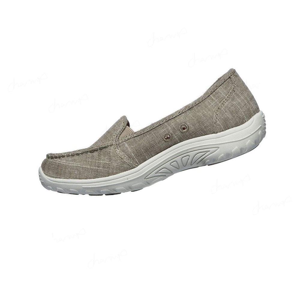 Zapatos Casuales Skechers Relaxed Fit: Reggae Fest - Manzanita Mujer Gris Marrones | 3163D_AR