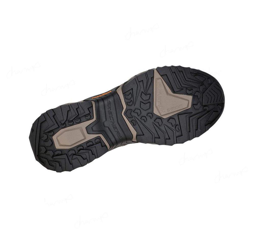 Zapatos Casuales Skechers Relaxed Fit: Terraform - Selvin Hombre Marrones Oscuro | T1620_AR