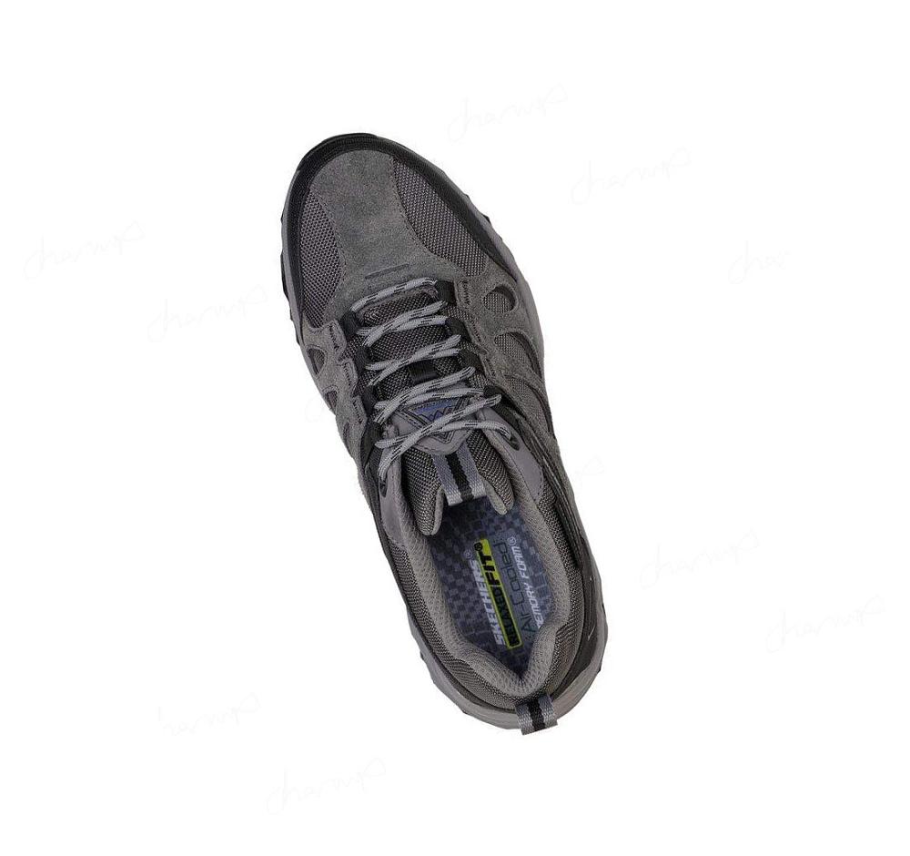 Zapatos Casuales Skechers Relaxed Fit: Terraform - Selvin Hombre Gris | T16AL_AR