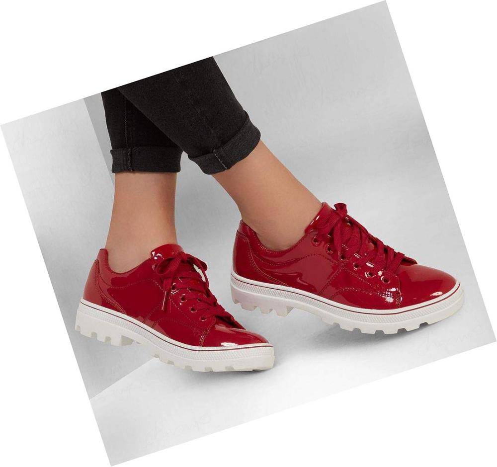 Zapatos Casuales Skechers Roadies - 90SBBY Mujer Rojas | 3TA90_AR