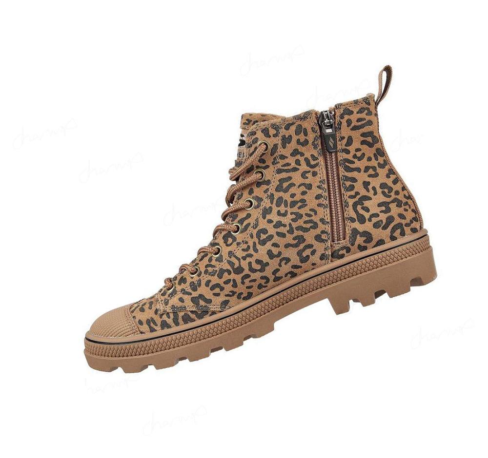 Zapatos Casuales Skechers Roadies - Feline Fierce Mujer Leopardo | 3388L_AR