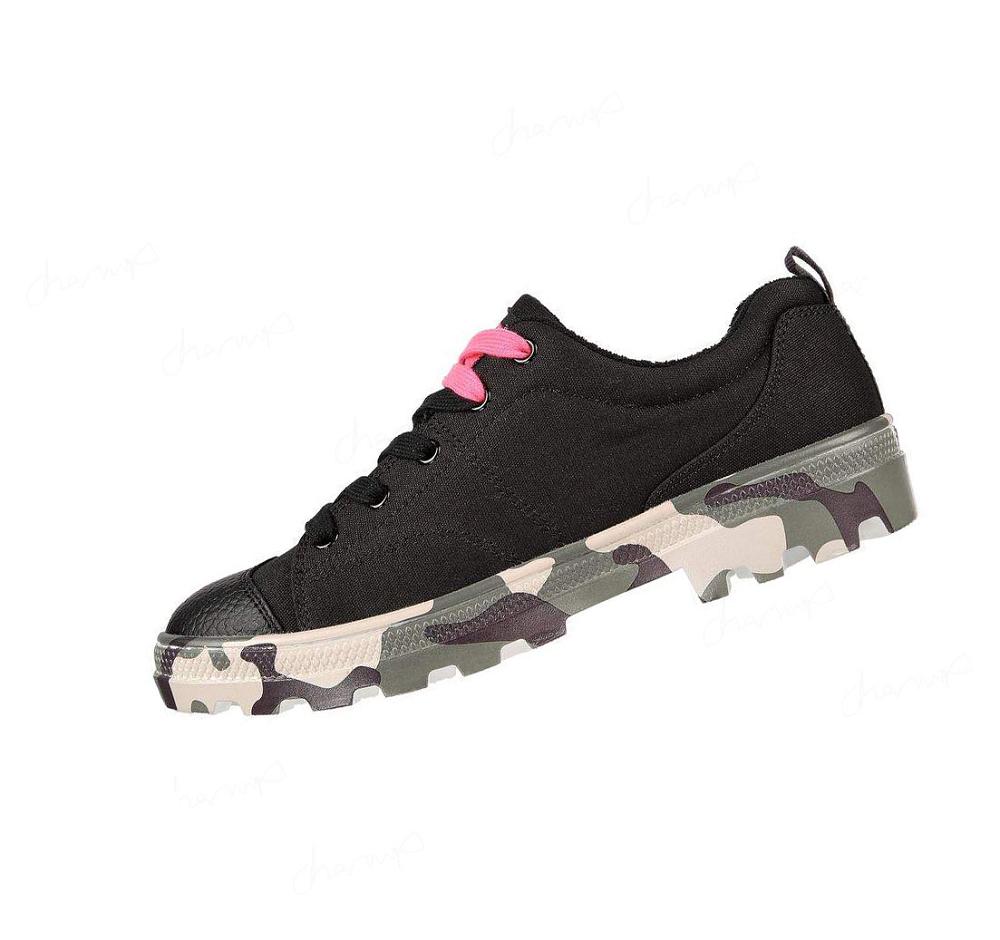 Zapatos Casuales Skechers Roadies - I See You Mujer Negras Camuflaje | 3A630_AR