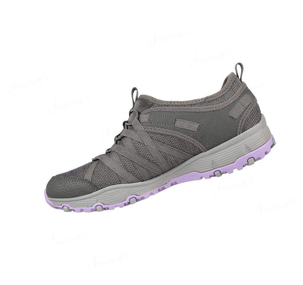 Zapatos Casuales Skechers Seager Hiker - Topanga Mujer Gris | 3899Q_AR