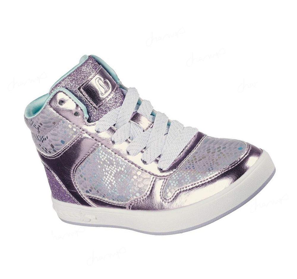 Zapatos Casuales Skechers Standouts - Sleek Shines Niña Lavanda | 3620L_AR