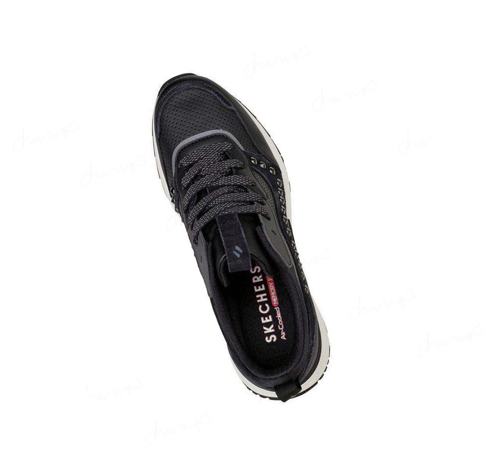 Zapatos Casuales Skechers Sunny Calle - Leatherette Mujer Negras Gris | 6ATAA_AR