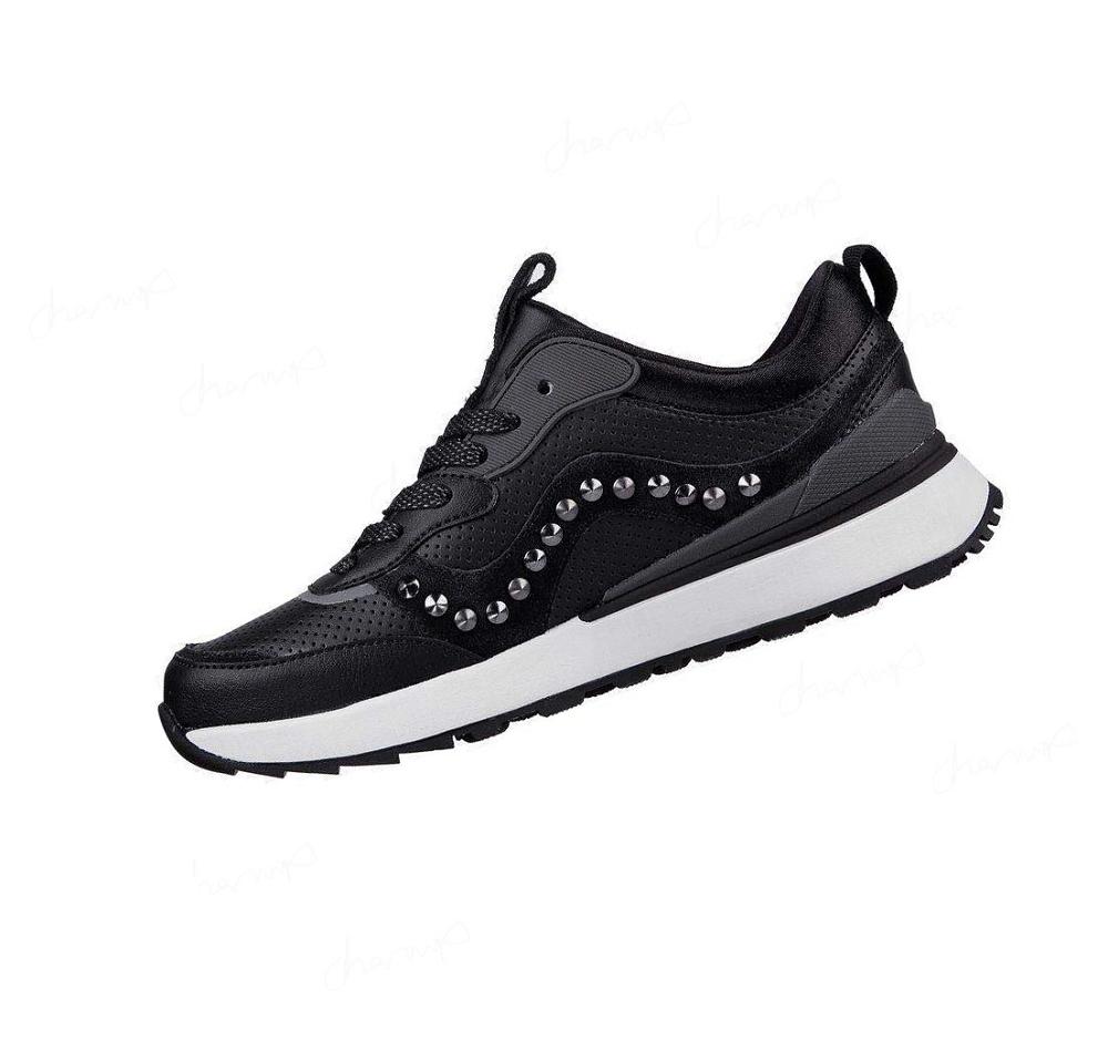 Zapatos Casuales Skechers Sunny Calle - Leatherette Mujer Negras Gris | 6ATAA_AR