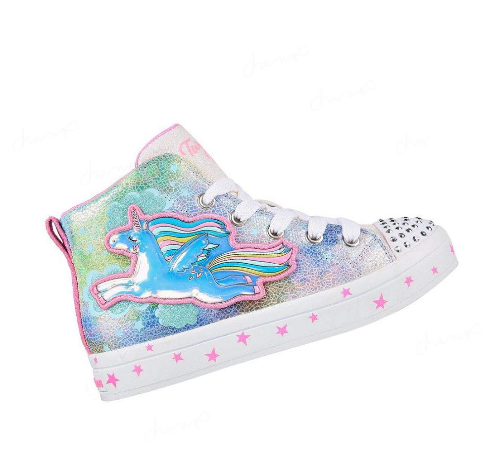 Zapatos Casuales Skechers Twi-Lites 2.0 - Unicorn Galaxy Niña Rosas Multicolor | A1A53_AR