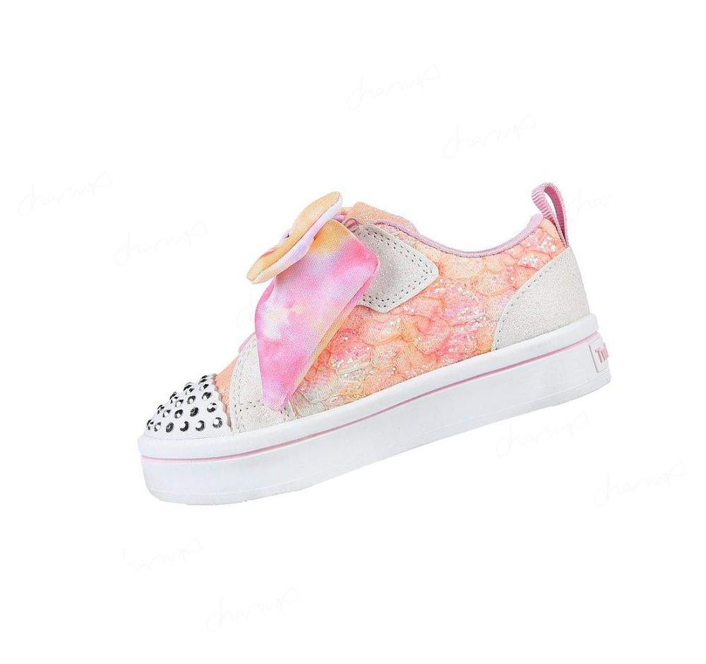 Zapatos Casuales Skechers Twi-Lites - Bow Shines Niña Rosas Multicolor | 3A20L_AR