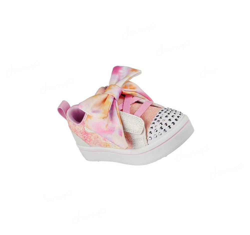 Zapatos Casuales Skechers Twi-Lites - Bow Shines Niña Rosas Multicolor | 3A20L_AR