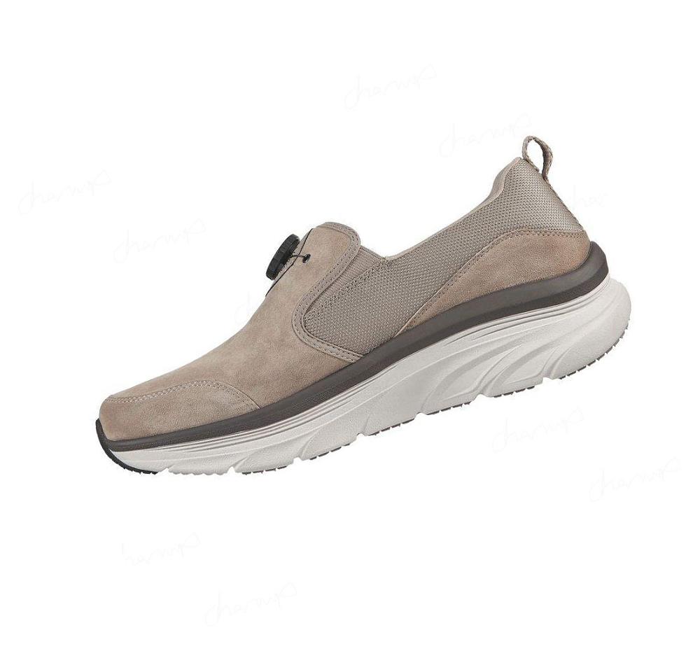 Zapatos Casuales Skechers Twist Fit: D'Lux Walker - Regate Hombre Marrones | T625A_AR