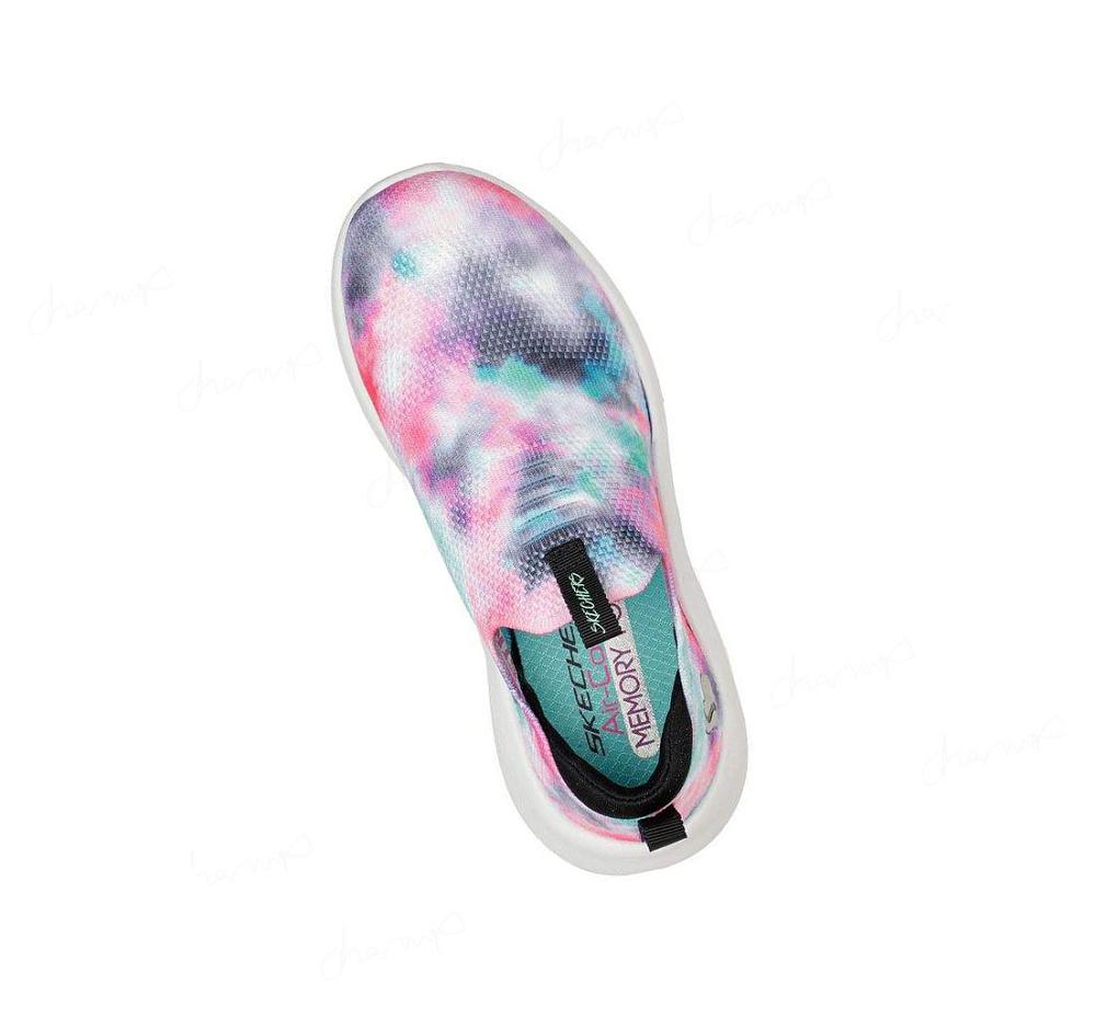 Zapatos Casuales Skechers Ultra Flex 2.0 - Cloudy Cool Niña Rosas Multicolor | A6A5D_AR