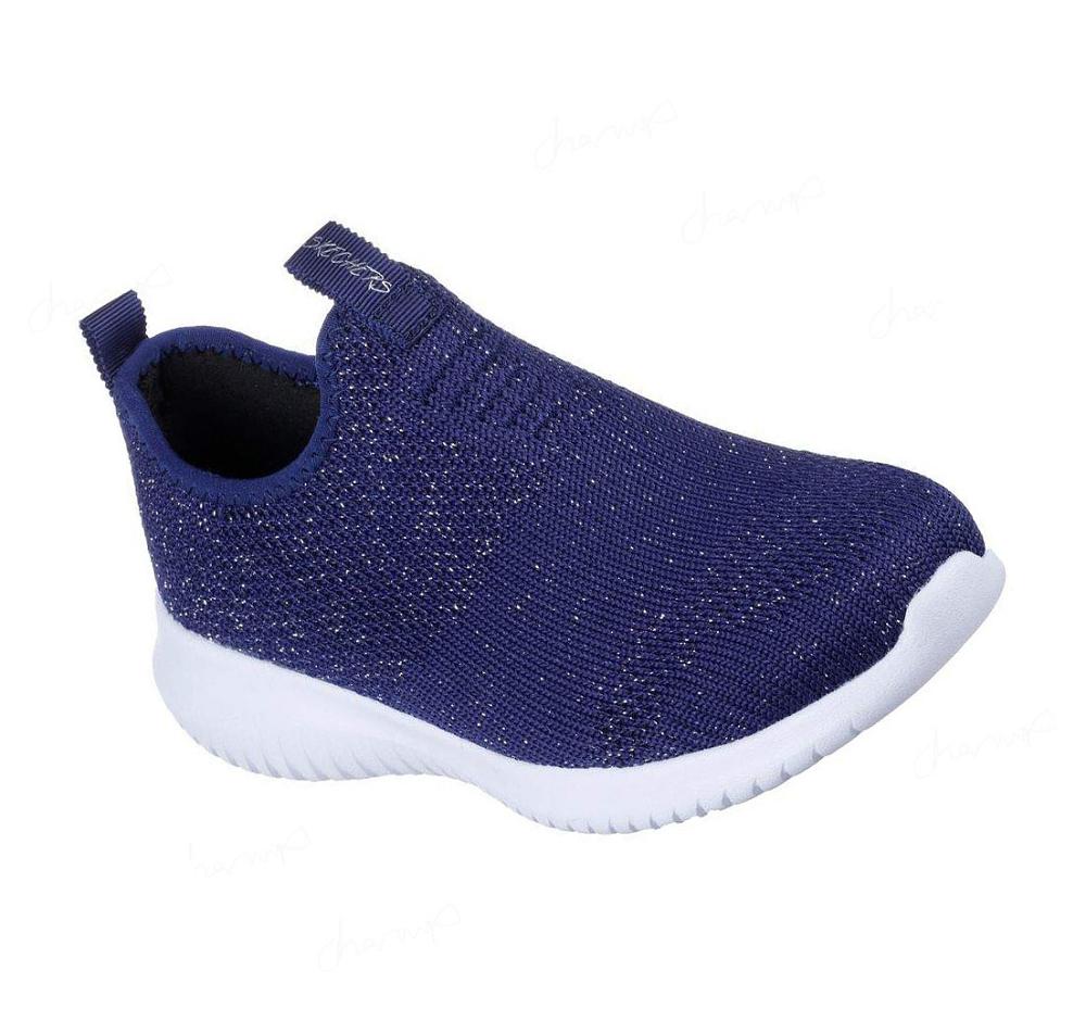 Zapatos Casuales Skechers Ultra Flex - Splendid Sleeks Niña Azul Marino | AA95D_AR