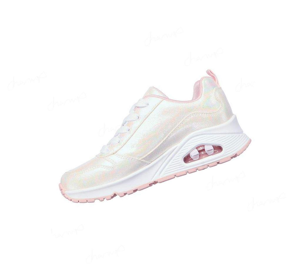 Zapatos Casuales Skechers Uno - Opal Shines Niña Blancas Multicolor | 36T0W_AR