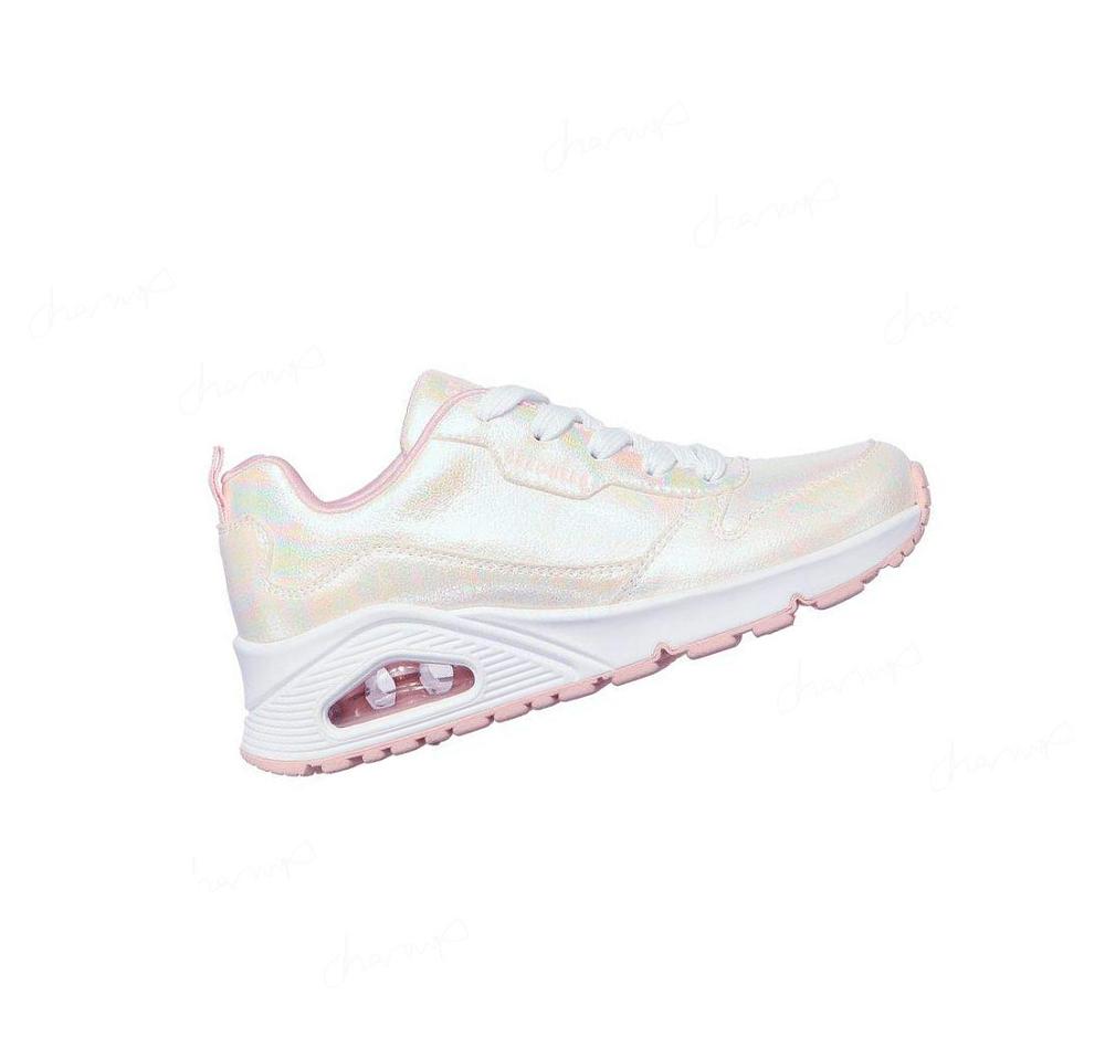 Zapatos Casuales Skechers Uno - Opal Shines Niña Blancas Multicolor | 36T0W_AR