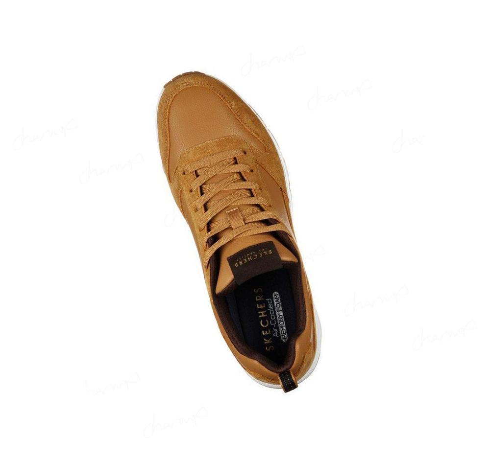 Zapatos Casuales Skechers Uno - Stacre Hombre Marrones | 52893_AR